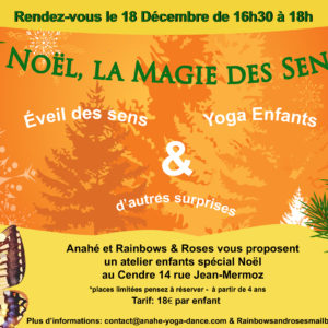 Noël, la Magie des sens Atelier Yoga Enfants