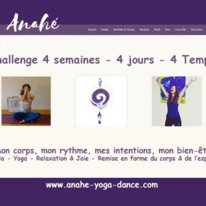 Challenge 4 semaines –  4 jours – 4 temps