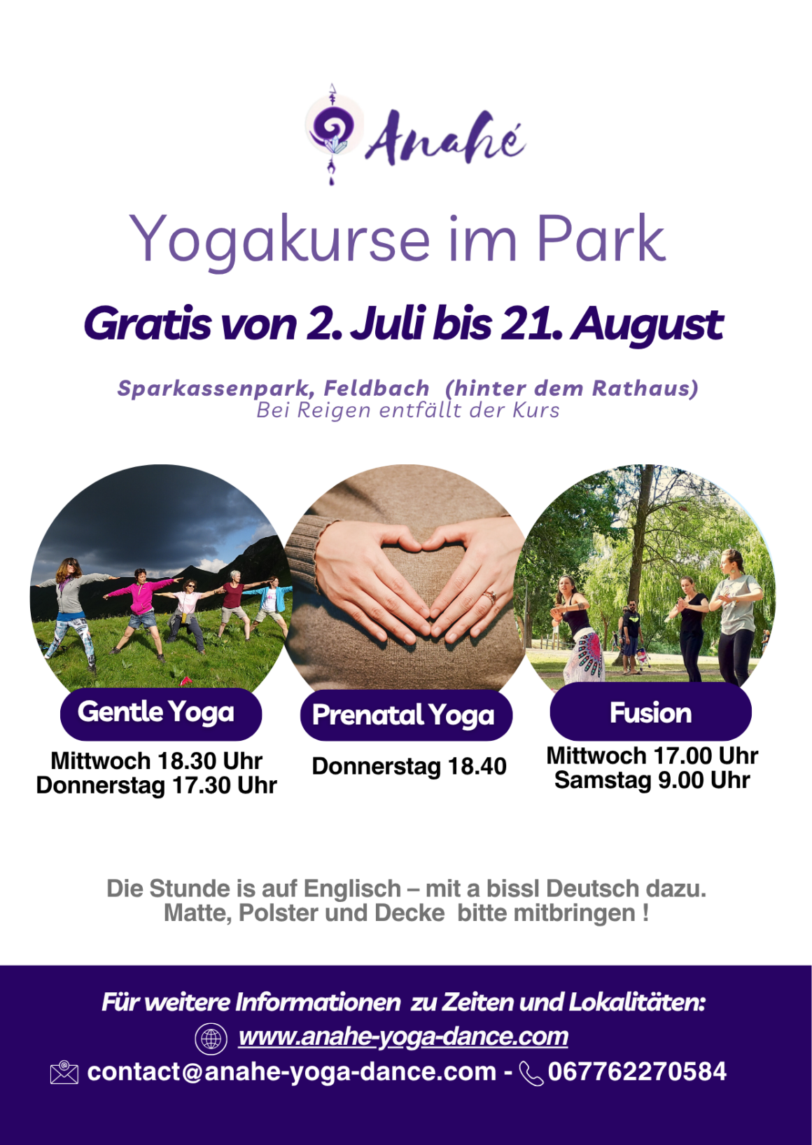 Opening in Feldbach Austria class at the Park