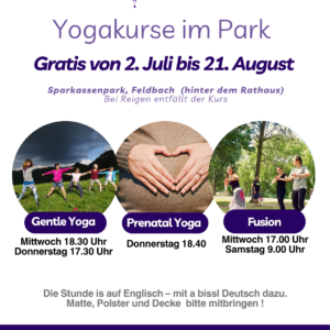 Opening in Feldbach Austria class at the Park
